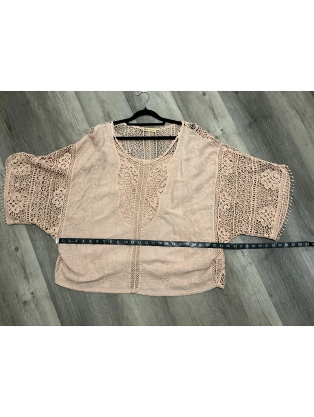 Plus Size 2X Crochet Shirt Top # 501